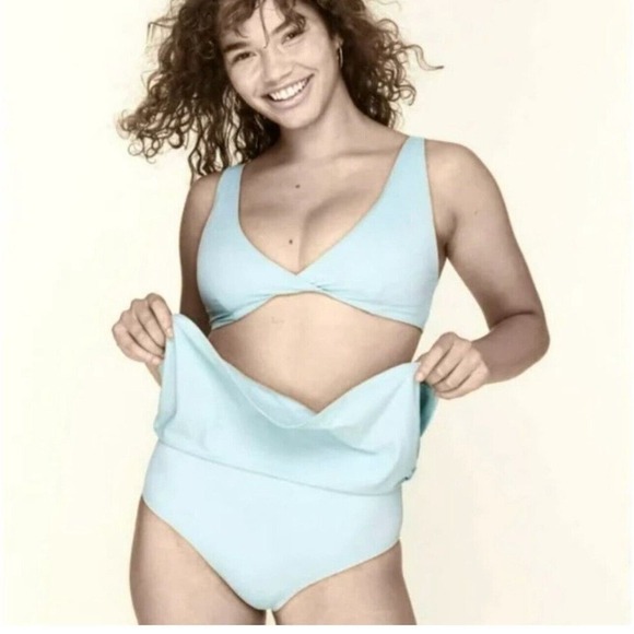 Andie Swimwear The Skirt Bottom Women Sz Small Full Seat Low Leg Cut Modest NEW - Picture 2 of 13